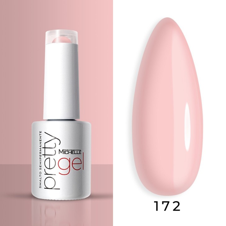 semi-permanent nail polish color Michellenails PRETTY Gel Semi-permanent Colour - 172