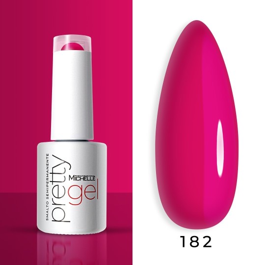 smalto semipermanente colore per unghie Michellenails PRETTY Gel Semipermanente Colour - 182
