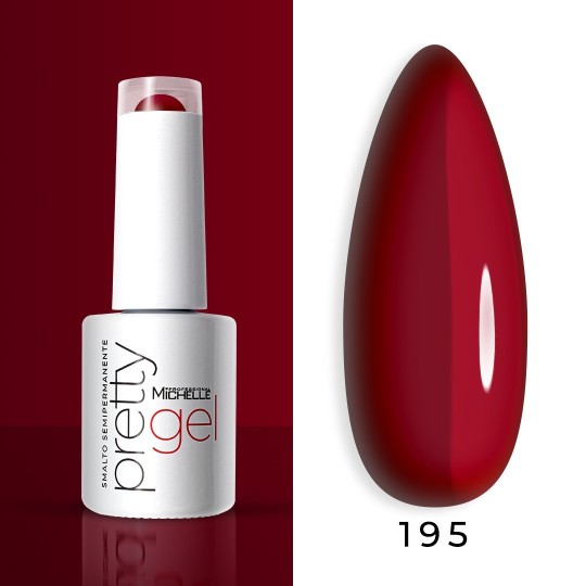 semi-permanent nail polish color Michellenails PRETTY Gel Semi-permanent Colour - 195