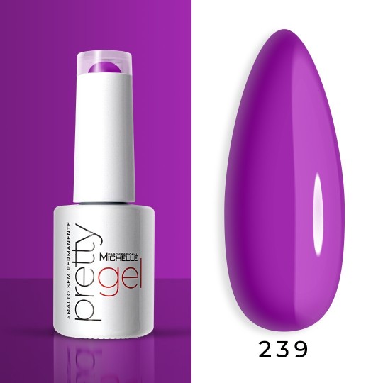 Vernis à ongles semi-permanent couleur Michellenails PRETTY Gel Semi-permanent Colour - 239