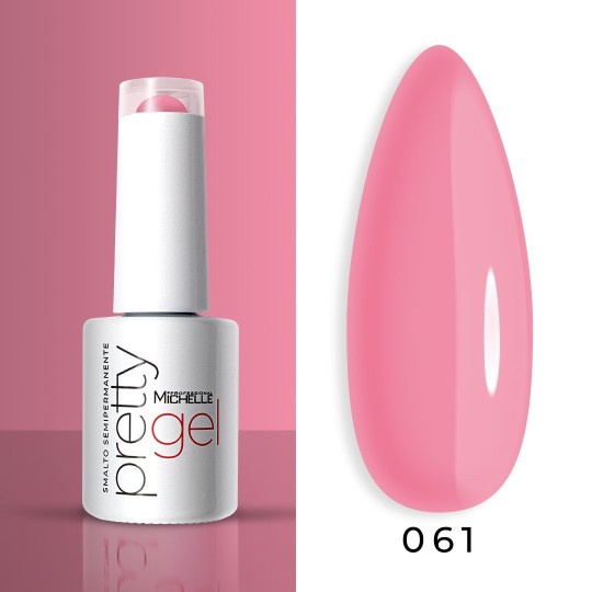 smalto semipermanente colore per unghie Michellenails PRETTY Gel Semipermanente Colour - 061