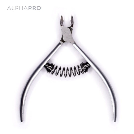 Accessoires pour ongles Pince à nails en acier ALPHA PRO2 - 5 mm Usage professionnel