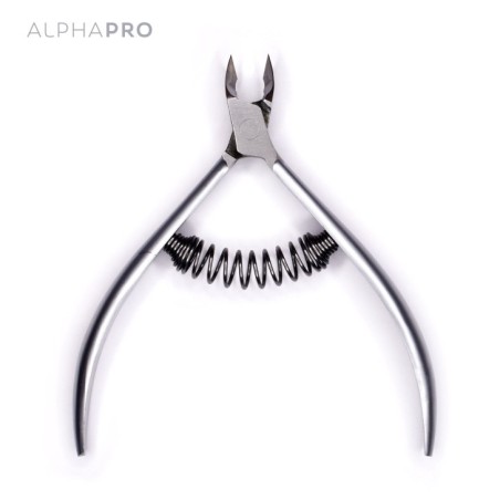 Accessoires pour ongles Pince à nails en acier ALPHA PRO2 - 5 mm Usage professionnel