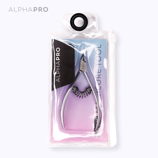 Accessoires pour ongles Pince à nails en acier ALPHA PRO2 - 5 mm Usage professionnel 2