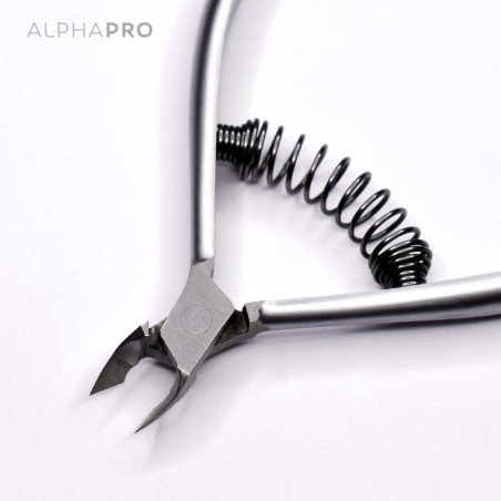 Accessoires pour ongles Pince à nails en acier ALPHA PRO2 - 5 mm Usage professionnel