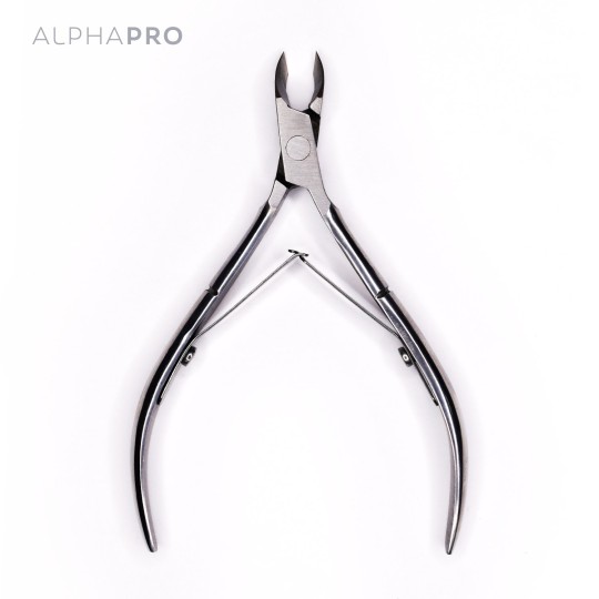 Accessoires pour ongles ALPHA PRO3 Pince en acier - 4 mm nails à usage professionnel