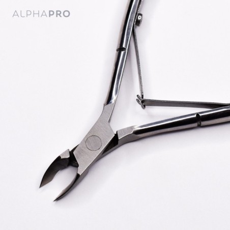 Accessoires pour ongles ALPHA PRO3 Pince en acier - 4 mm nails à usage professionnel