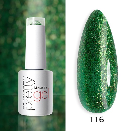 smalto semipermanente colore per unghie Michellenails PRETTY Gel Semipermanente Colour - 116