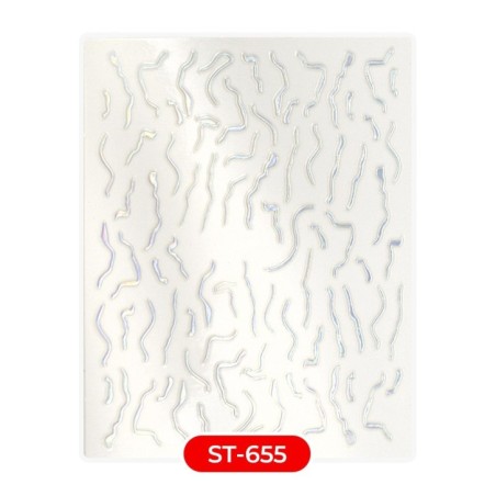 Nail art et décorations d'ongles : STICKERS Stickers ST655 aurora STICKERS Stickers