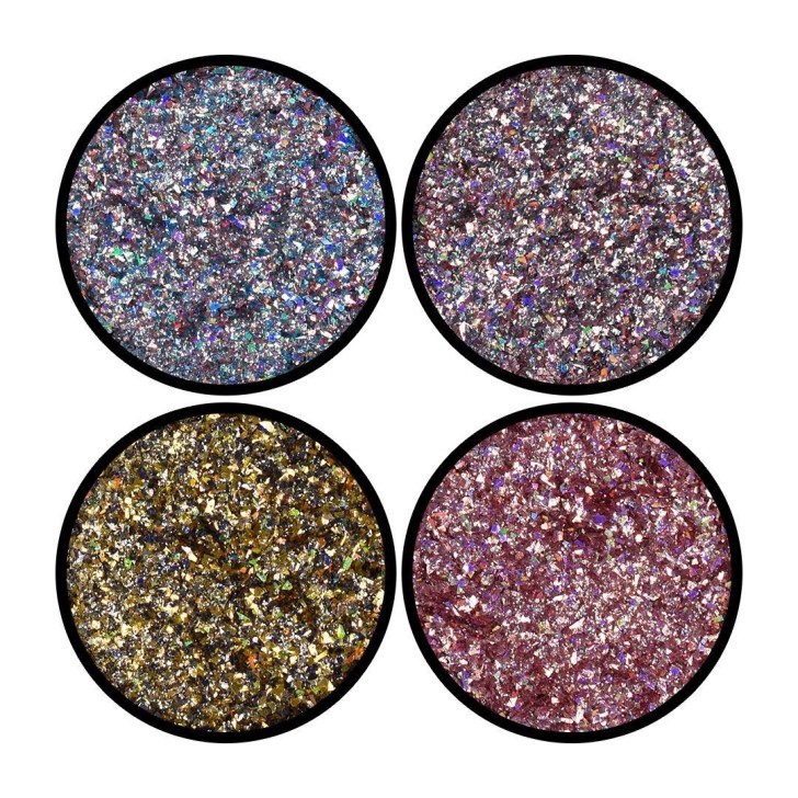 Nail art and nail decorations: Deco art mix - 001 Glitter AND Paillettes