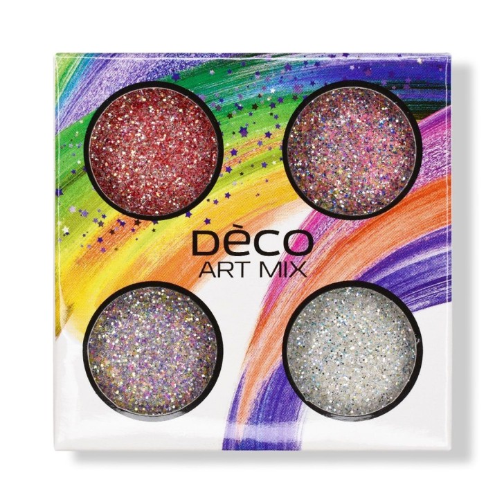 Nail art and nail decorations: Deco art mix - 002 Glitter AND Paillettes