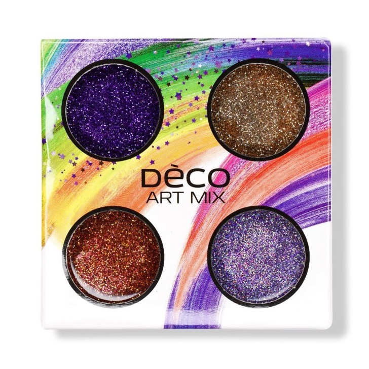 Nail art and nail decorations: Deco art mix - 003 Glitter AND Paillettes