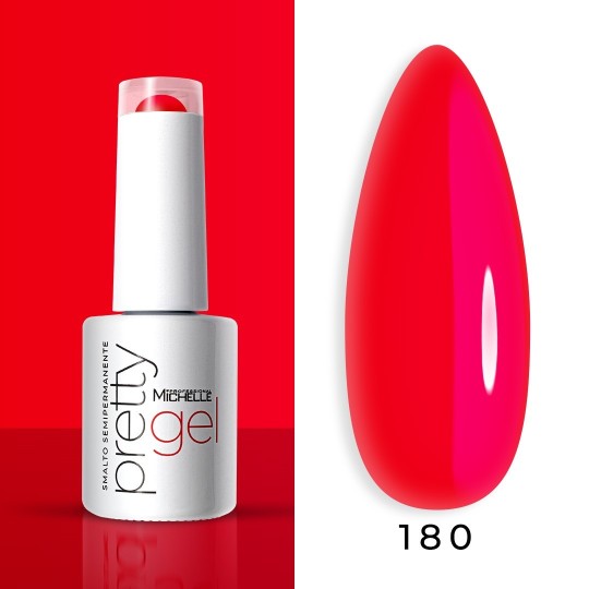 smalto semipermanente colore per unghie Michellenails PRETTY Gel Semipermanente Colour - 180
