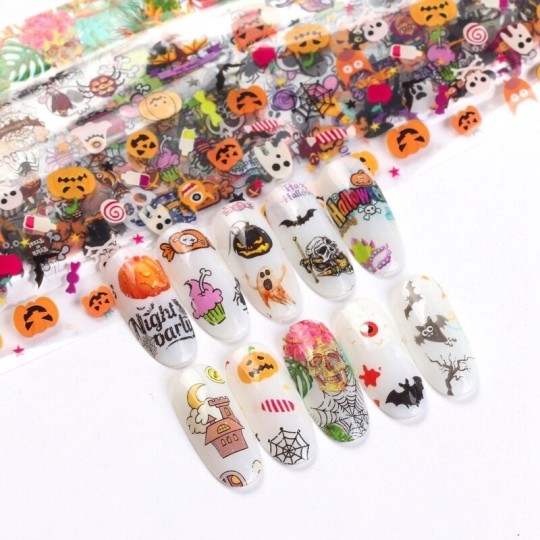 Transfer Foil Halloween FD019 2