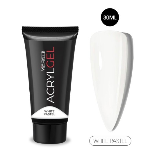 reconstruction en acrygel ou polygel : Acrylgel 30ML - French White pastel Usage professionnel