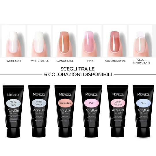 Reconstrucción en acrygel o polygel: Acrylgel 60ML - COVER TAN Camouflage Uso profesional 2