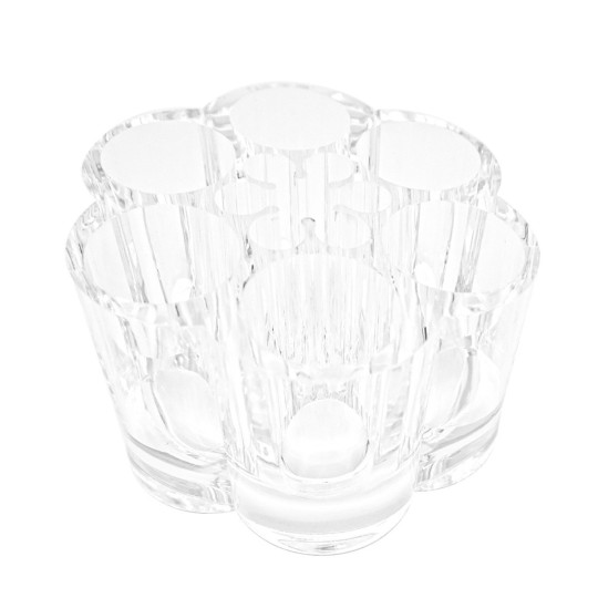 Nail accessories TRANSPARENT FLOWER BRUSH HOLDER Professional use nails