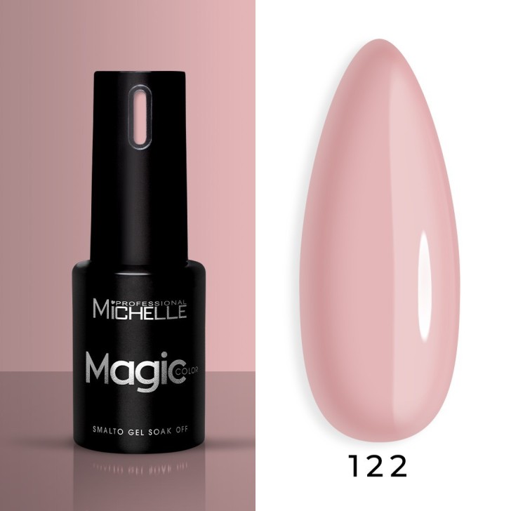 semi-permanent nail polish Michellenails Magic Color Semi-permanent - 122 milky