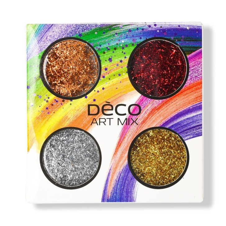 Nail art and nail decorations: Deco art mix - 006 Glitter AND Paillettes