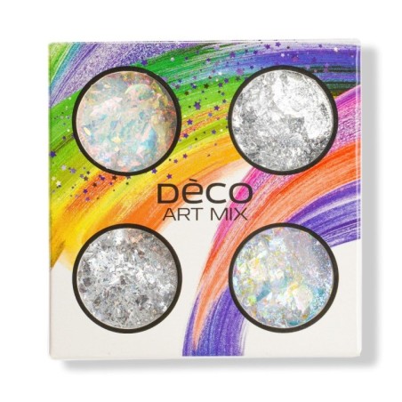 Nail art and nail decorations: Deco art mix - 009 Glitter AND Paillettes