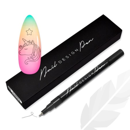 decorazione nail-art gel per unghie NAILART PEN - GRIGIO di Michellenails ricostruzione