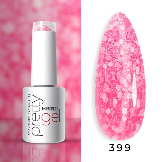 smalto semipermanente colore per unghie Michellenails PRETTY Gel Semipermanente Colour - 399