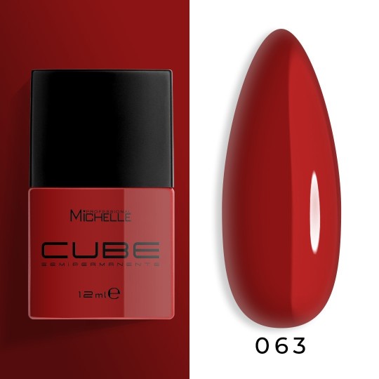 CUBE Semipermanente - Brick Red 063