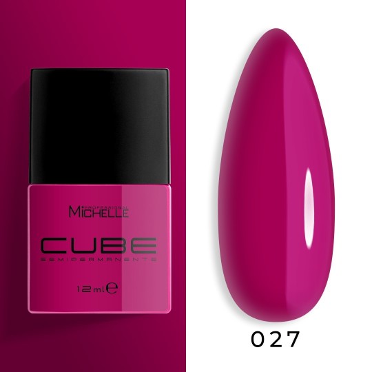 CUBE Semipermanente - Hot Pink 027