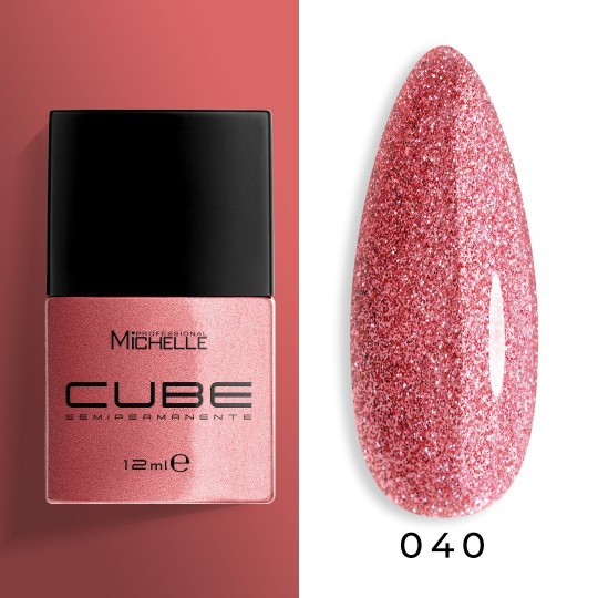 CUBE Semipermanente - Pink Shiny 040