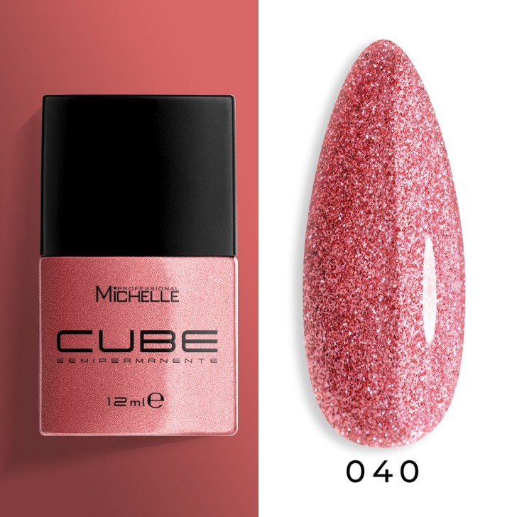 CUBE Semipermanente - Pink Shiny 040