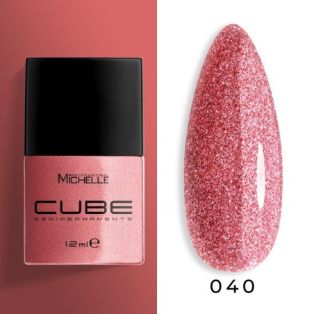 CUBE Semipermanente - Pink Shiny 040