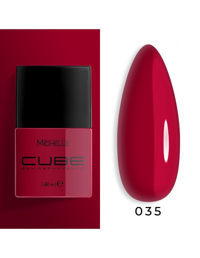 CUBE Semipermanente - Red Bloom 035
