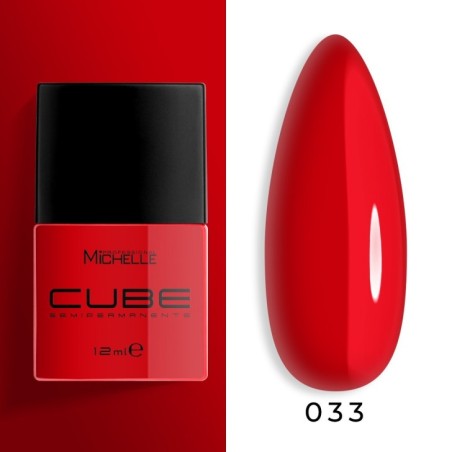 CUBE Semipermanente - Red Fiery 033