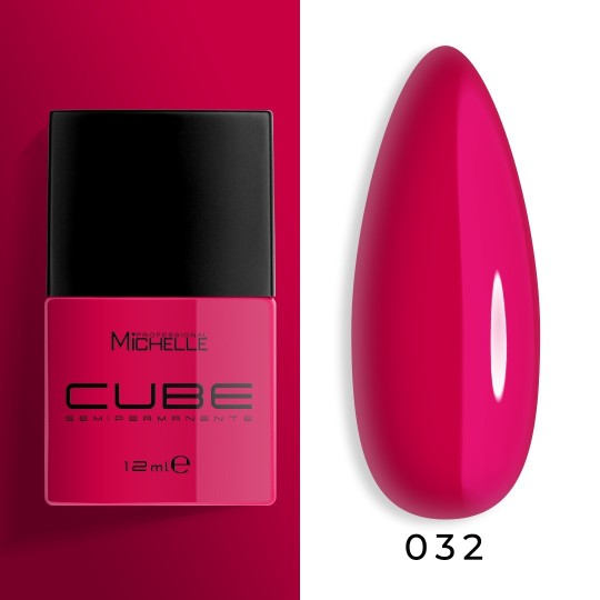 CUBE Semipermanente - Red Rose 032