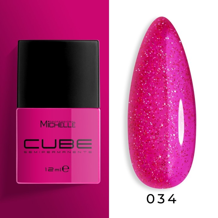 CUBE Semipermanente - Rose Shiny 034