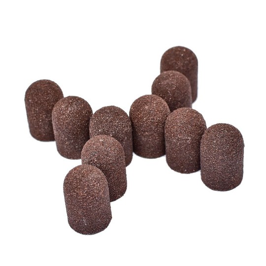 Coupe Pedicure capuchon abrasif de 16 mm - Lot de 6