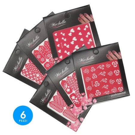 Assorted Stencil 6 PCS Mixed
