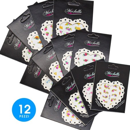 STICKERS FARFALLE 3D 12PZ STICKERS FARFALLE 3D 12PZ