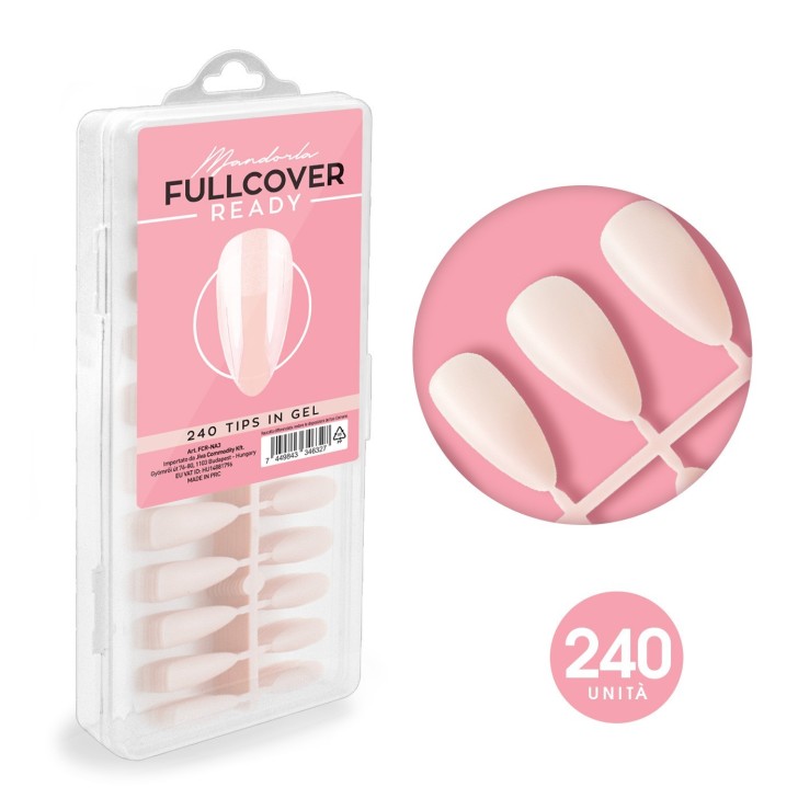 Tips Ready Fullcover EN Gel D'AMANDE Natural