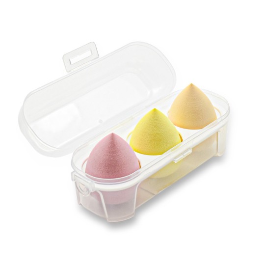 MAKE UP SPONGE COLORED  - 3 PIECES 2