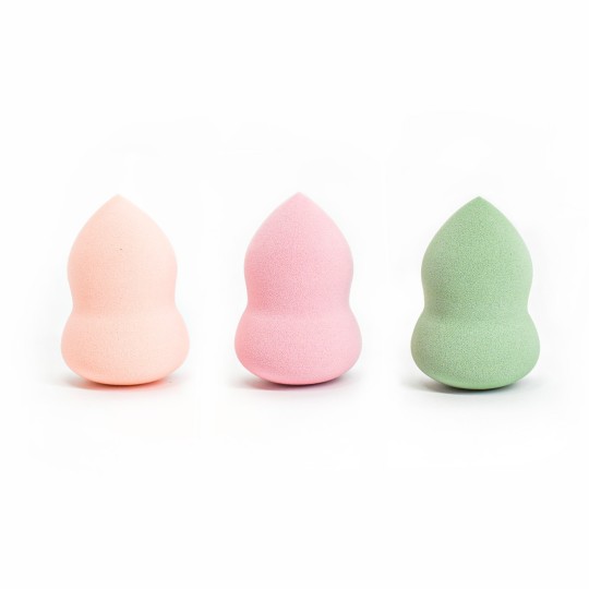 ESPONJAS Make up DE COLORES - FRASCO DE 3 UNIDADES