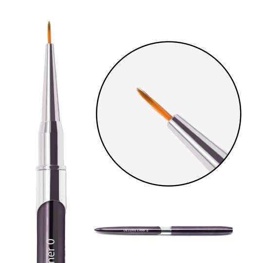 BRUSH DELUXE pyramidal rosa no.6