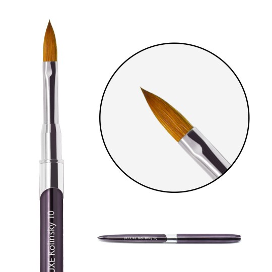 BRUSH DELUXE pyramidal rosa no.6