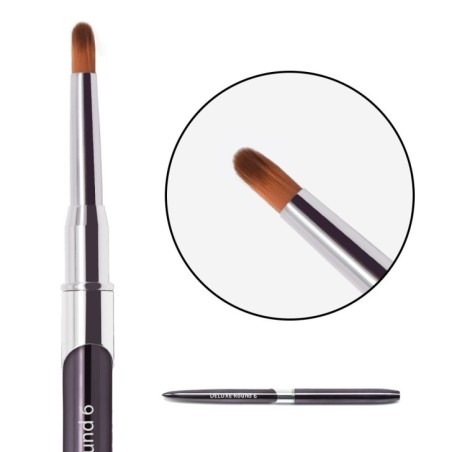 BRUSH DELUXE pyramidal rosa no.6