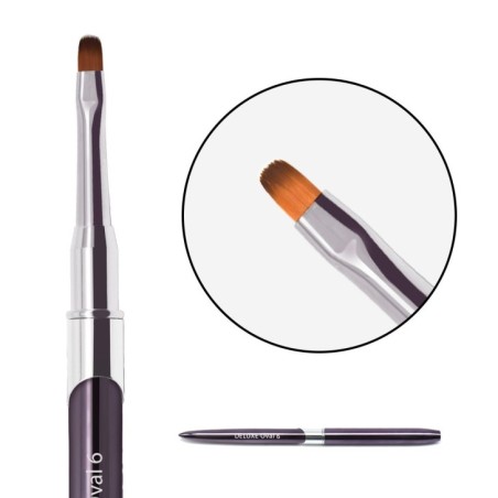 BRUSH DELUXE pyramidal rosa no.6