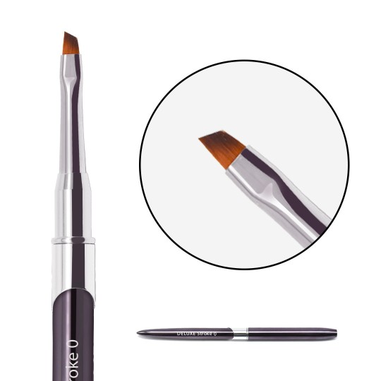 BRUSH DELUXE pyramidal rosa no.6
