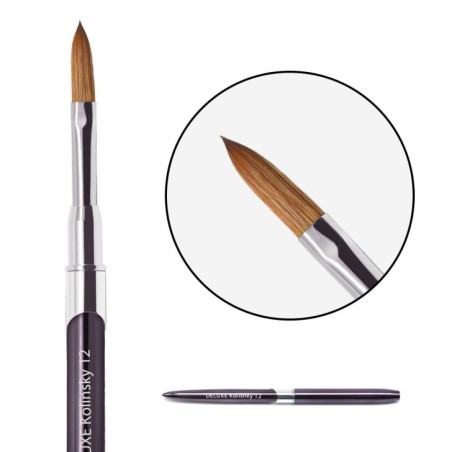 BRUSH DELUXE pyramidal rosa no.6