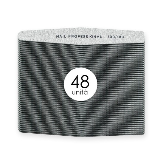 48x LIMA ROMBO NERA - DOUBLE FACE 100/180