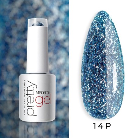 Pretty Platinum Soak Off Colour - 14Pl