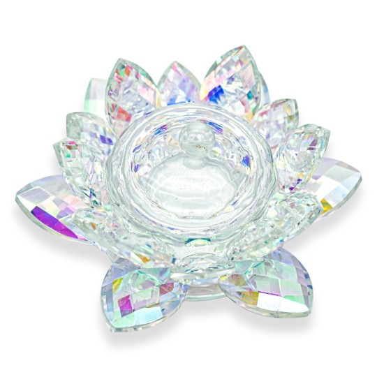 Grand verre en forme de fleur de lotus - Holo